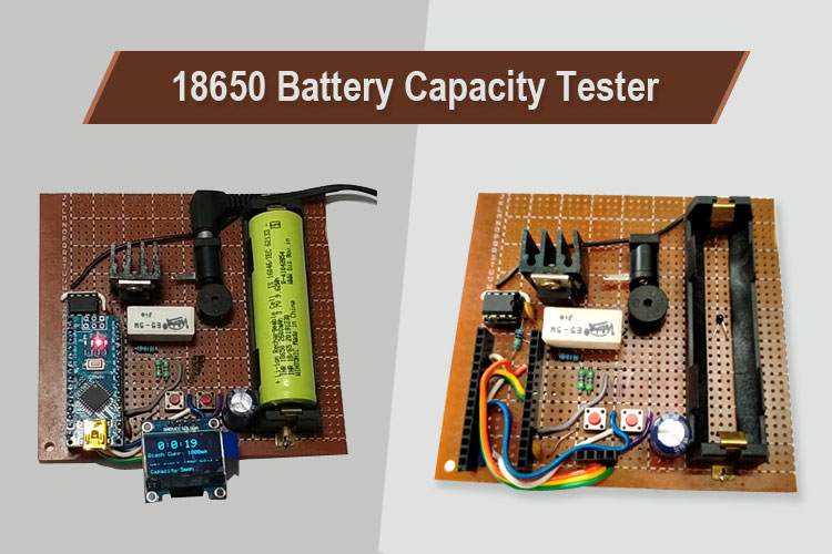 18650 Battery Capacity Tester