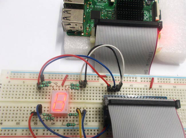 Raspberry Pi 7 Segment Display Interfacing Tutorial