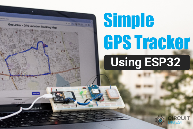 GPS Tracker using ESP32 and GeoLinker