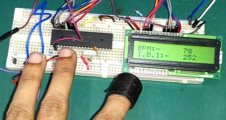 Heart Beat Monitoring using PIC Microcontroller and Pulse Sensor