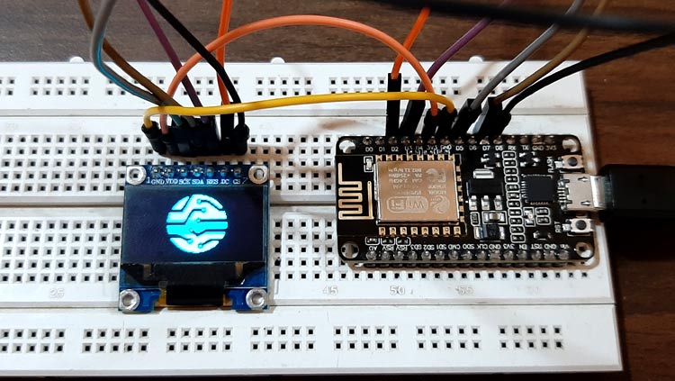 Interfacing OLED Display with NodeMCU ESP8266