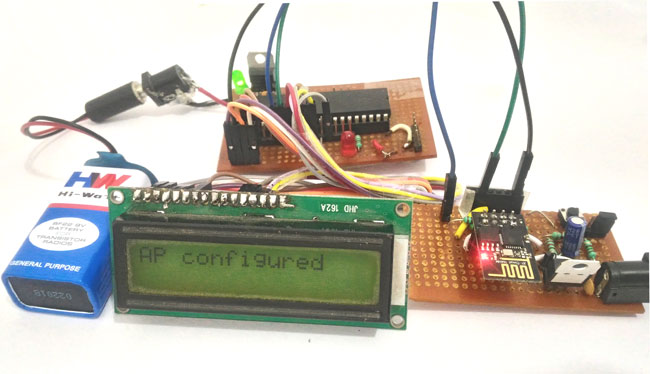 Interfacing PIC16F877A Microcontroller with ESP8266