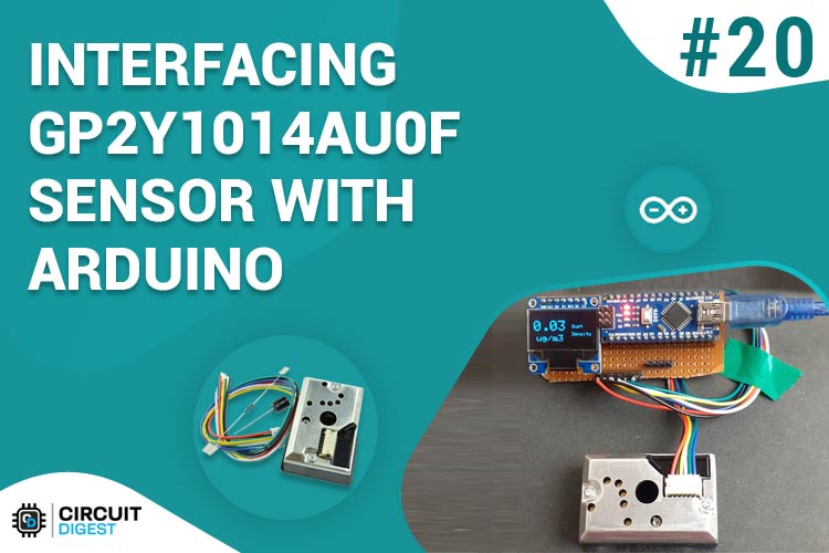 Interfacing Sharp GP2Y1014AU0F Sensor with Arduino