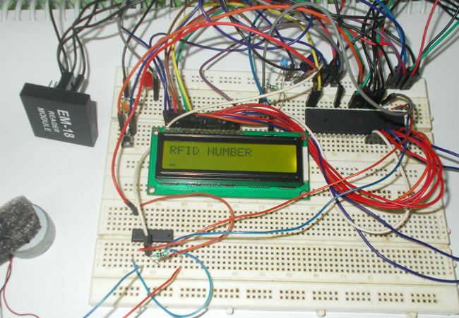 RFID Based Toll Plaza System using AVR Microcontroller