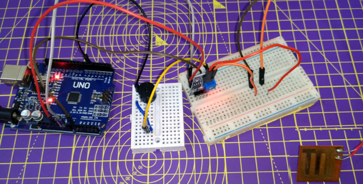 DIY Rain Detector using Arduino and Rain Sensor