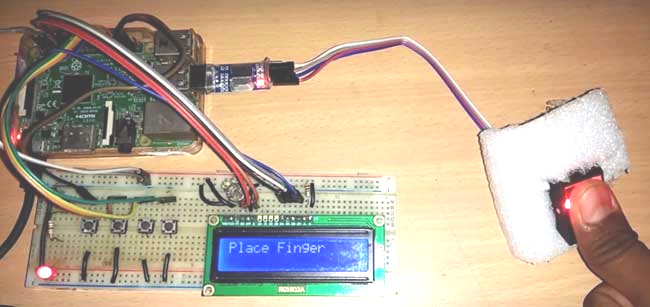 Raspberry Pi Fingerprint Sensor Interfacing Tutorial