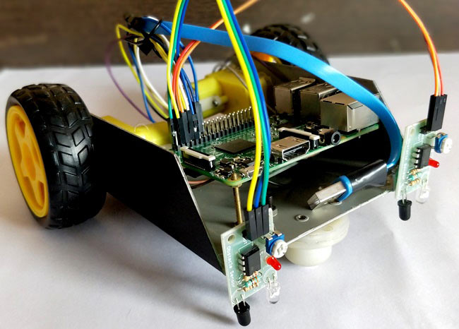 Line Follower Robot using Raspberry Pi