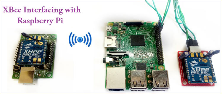 XBee Module Interfacing with Raspberry Pi