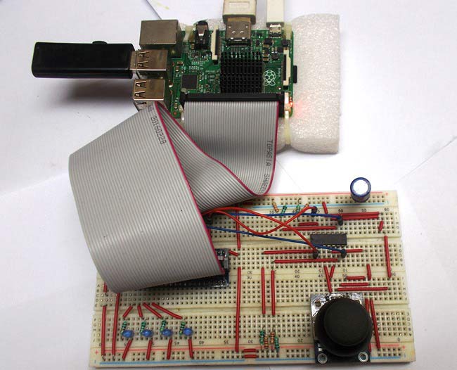 Interfacing Joystick with Raspberry Pi