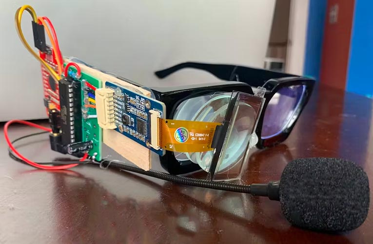 Audio-Assistive Glasses for Deaf