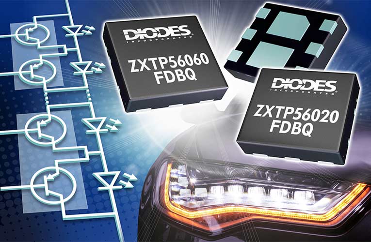  ZXTP56060FDBQ and ZXTP56020FDBQ Dual PNP Transistor