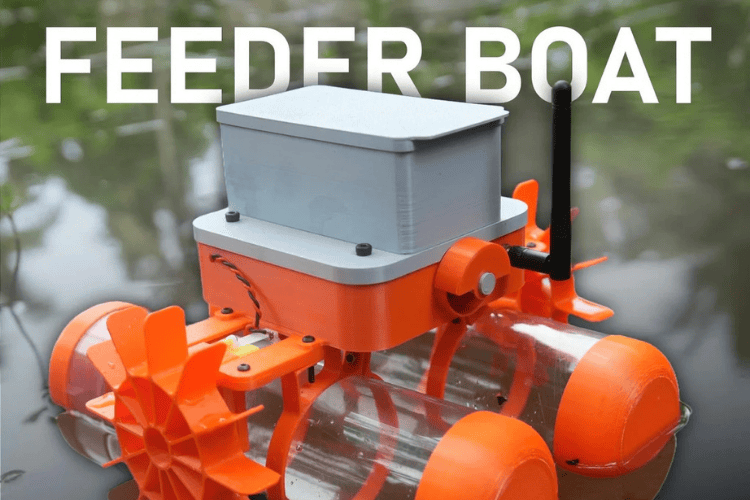 RC Feeder Boat