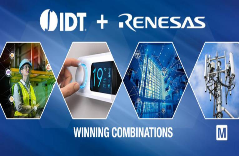 Mouser Electronics Delivers Winning Combinations for Customers from Renesas and IDT