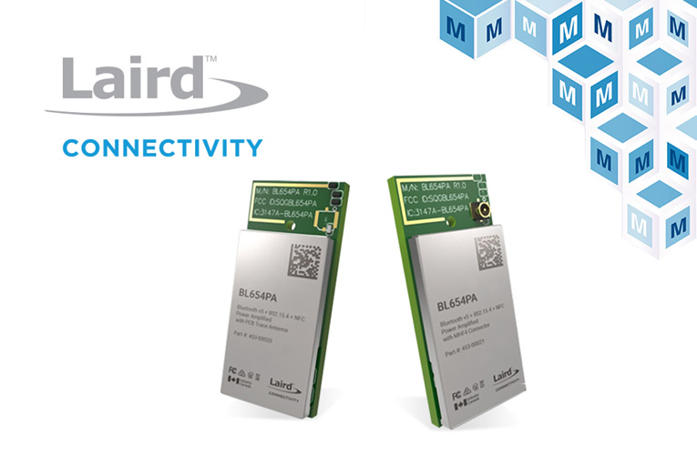 Laird BL654PA Modules for Bluetooth 5 and Thread Implementation 