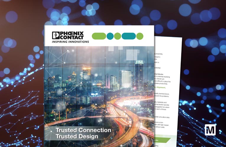 New eBook from Mouser and Phoenix Contact  Highlights Secure Connections in Industrial IoT