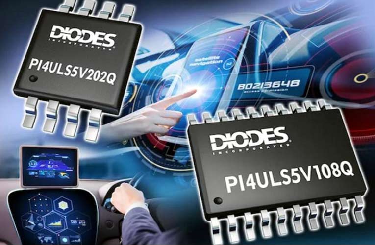 PI4ULS5V108Q & PI4ULS5V02Q – High Speed, Flexible Voltage Translators for Automotive Applications