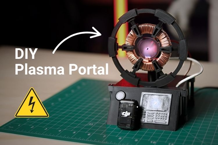 DIY High Voltage Plasma Portal