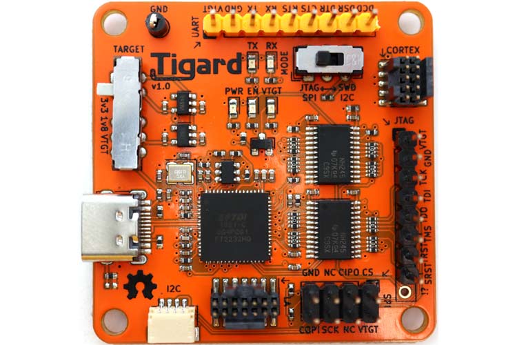 Tigard - FT2232H based Multi-Protocol, Multi-Voltage, Open-Source Tool