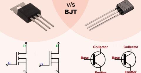 Difference Between MOSFET and BJT