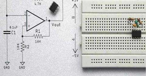 Astable Multivibrator Circuit Using Op-amp