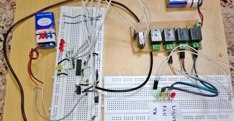 DTMF Based Home Automation System