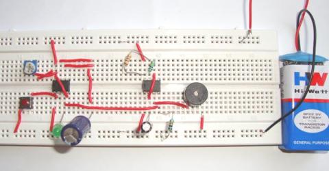 Doorbell using IC 555