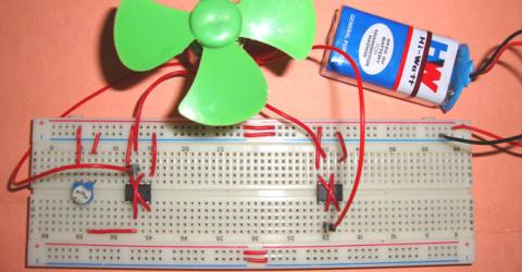 H Bridge Motor Driver Circuit using IC 555