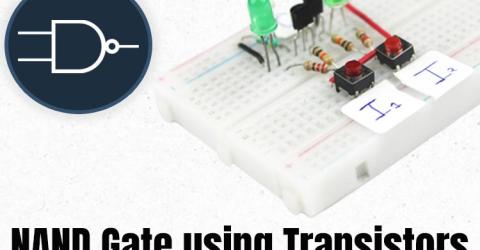 NAND Gate using transistors