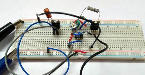 Overcurrent Protection using Operational Amplifier