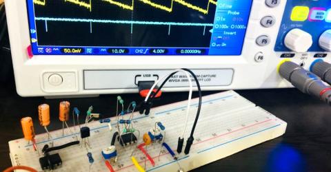 Sawtooth Waveform Generator Circuit