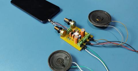 TDA2822 Stereo Audio Amplifier