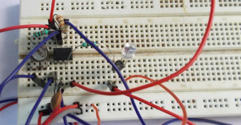 TV Remote Control Signal Jammer Circuit using IC 555