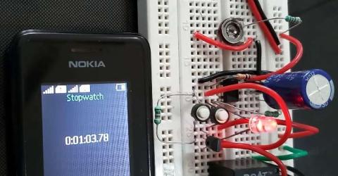 Simple Time Delay Circuit using 555 Timer