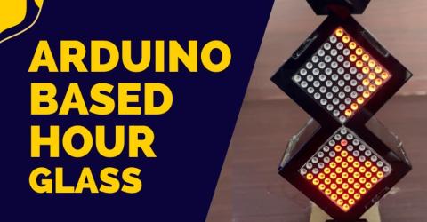 Arduino based Hourglass using Accelerometer and DOT Matrix Display