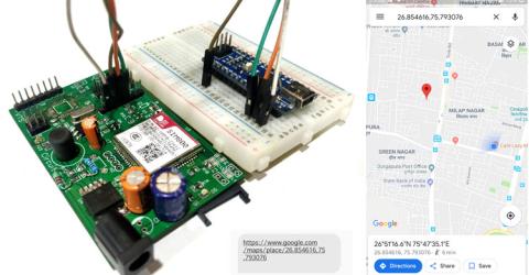 DIY Location Tracker using GSM SIM800 and Arduino