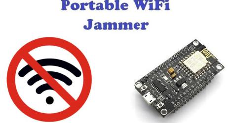 DIY Wi-Fi Jammer using NodeMCU ESP12