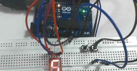 Digital Dice using Arduino