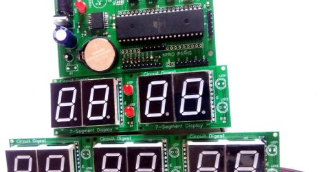 Digital Wall Clock using AVR Microcontroller Atmega16 and DS3231 RTC