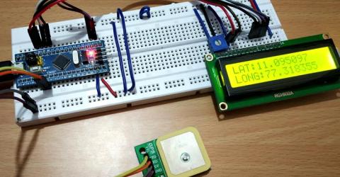 Interfacing GPS module with STM32F103C8 to get Location Coordinates