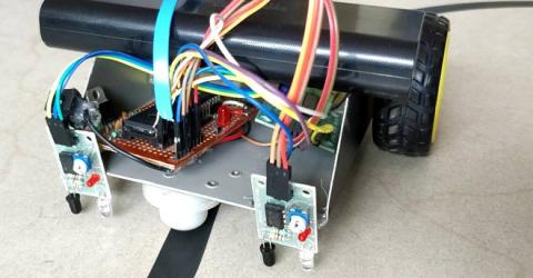 Line Follower Robot using PIC Microcontroller