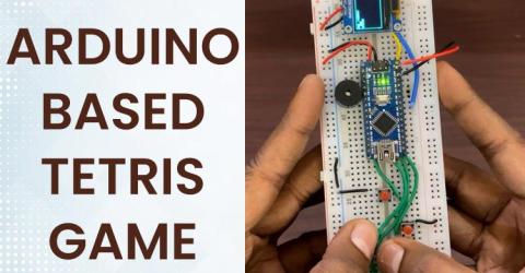 Tetris Game with Arduino and OLED