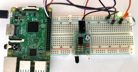 Add Infrared Sensor to Raspberry Pi GPIO