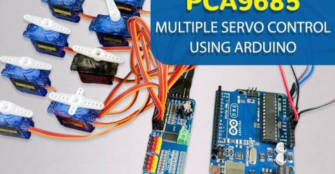 PCA9685 Multiple Servo Control 