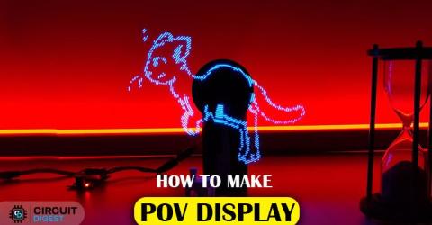 POV Display using Arduino