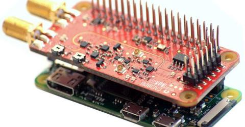 CaribouLite Open Source Dual-Channel SDR Raspberry Pi HAT 