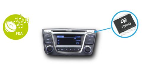 Digital-input automotive audio amplifiers