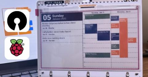 Inky Dashboard: E-Paper Display for Easy Organization