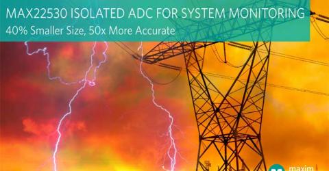 MAX22530 Isolated System-Monitoring Solution 