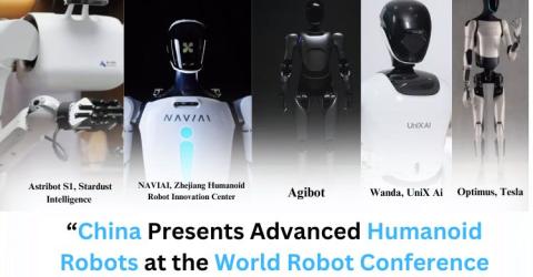 China Presents Advanced Humanoid Robots at the World Robot Conference 2024