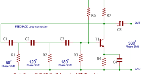 RC Phase Shift Oscillator